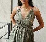 Long Cotton Comfort Dress